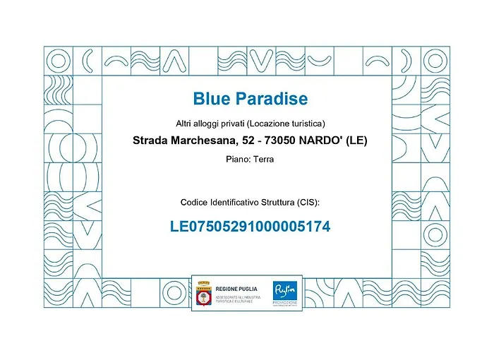 Blue Paradise アパート サンタ・マリア・アル・バーニョ